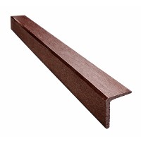Уголки МПК для террасной доски 50x50x300 мм шоколад