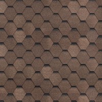 Гибкая Черепица SHINGLAS Самба янтарь