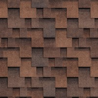 Гибкая Черепица SHINGLAS Фокстрот кедр