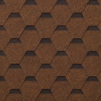 Гибкая Черепица SHINGLAS Кадриль дуб