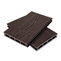 Террасная доска Aлтай Декинг ДПК 4000x140x20 Венге