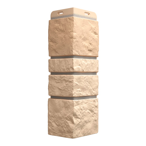 Угол Фасадной панели Docke Premium Burg Пшеничный