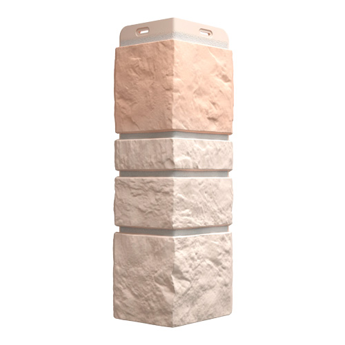 Угол Фасадной панели Docke Premium Burg Льняной